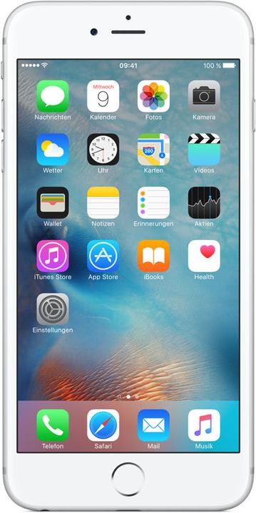 Produktbild Apple iPhone 6s Plus (16 GB, Silver, 5.50", Single SIM, 12 Mpx, 4G)