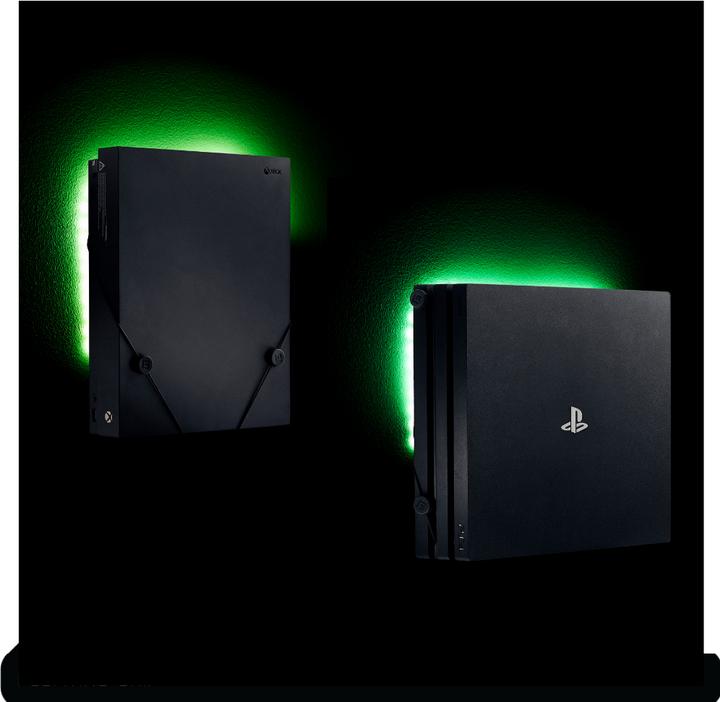 Floating Grip Led Wire Light with USB Green (PS4)