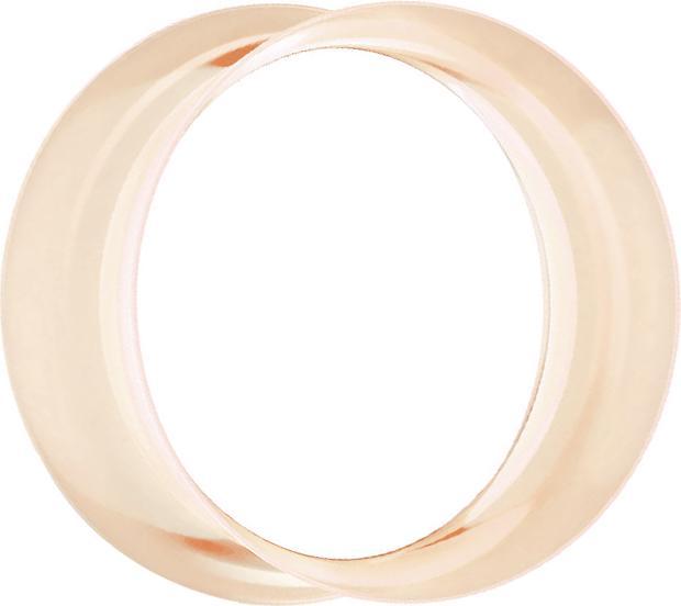 Image du produit Star Piercing Flared Tunnel clair (sans laiton, Silicone)
