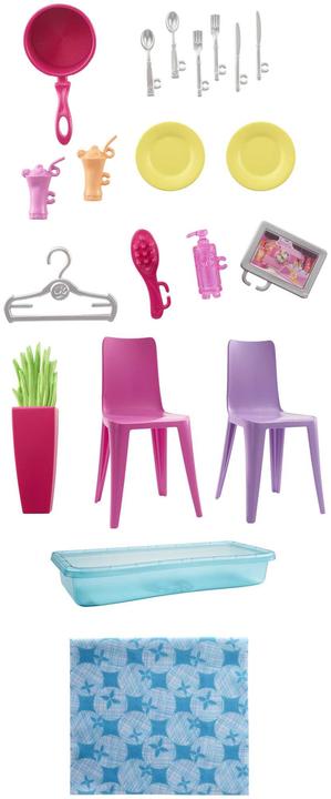 Actual product image Barbie - Casa con Mobili ed Accessori