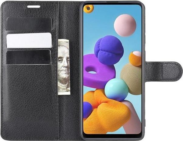 Immagine prodotto MU Classic Serie di copertine per libri in pelle Litchi (Samsung Galaxy A21s)