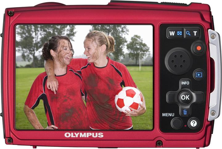 Produktbild Olympus Mju Tough 3000 12MP, 3.6xZoom, 1GB, Wasserfest, Grün (1/2,3'')