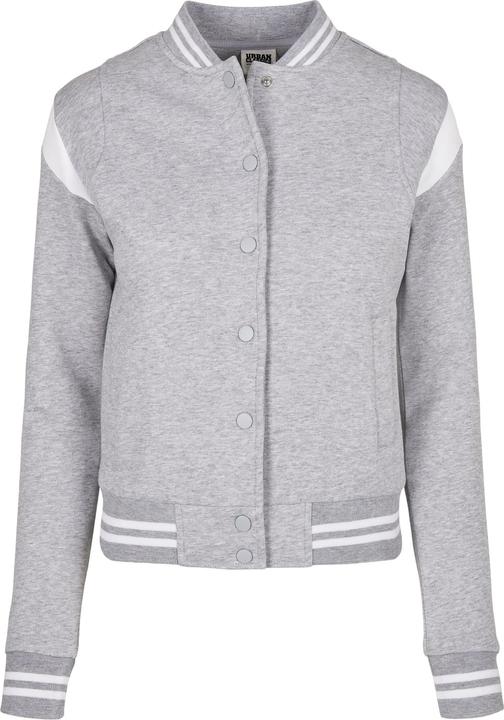 Urban Classics Ladies Organic Inset College Sweat Jacket (S)