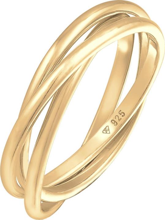 Actual product image Elli Ring Wrap Ring Trini Basic 925 Silver (52, 925 Silver)