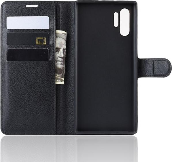 Immagine prodotto MU Classic Serie di copertine per libri in pelle Litchi (Samsung Galaxy Note 10+ 5G, Samsung Galaxy Note 10+)
