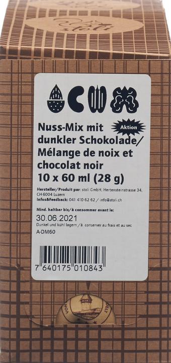 Image du produit Stoli Nuss-Mix Aktion mit dunkler Schokolade (388 g)