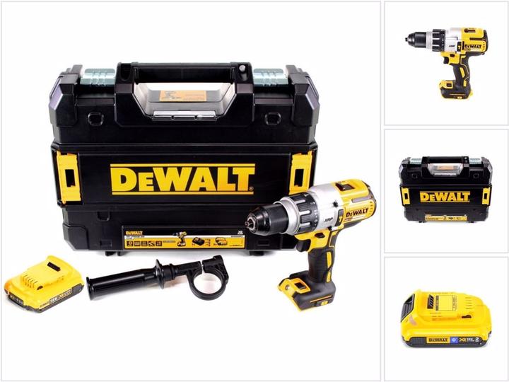 Produktbild DeWalt DCD 996 Akku Schlagbohrschrauber 18V 95Nm Brushless + 1x Akku 2,0Ah + TSTAK - ohne Ladegerät (Akkubetrieb)