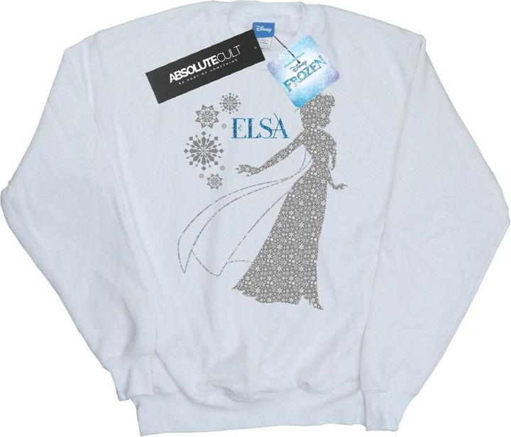 Disney Frozen Elsa Christmas Silhouette Sweatshirt (XXL)