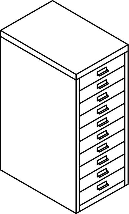 Nährwerte und Zutaten Bisley MultiDrawer™ 29er Serie (27.5 x 38 x 59 cm)