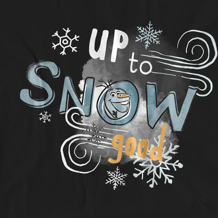 Actual product image Disney Frozen Unisex Adult Up To Snow Good Olaf T-Shirt (M)