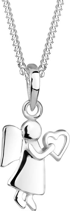 Elli Engel Herz Talisman (925er Silber, 45 cm)