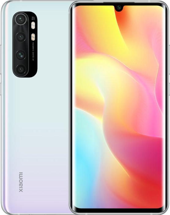 Xiaomi Mi Note 10 Lite (64 GB, Glacier White, 6.47", Dual SIM, 64 Mpx, 4G)