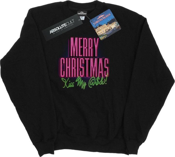 Immagine prodotto National Lampoon´s Vacation National Lampoon's Christmas Vacation Kiss My Ass Felpa Uomo (S)