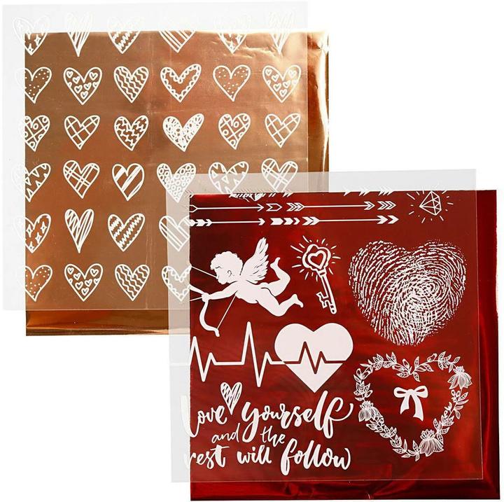 Image du produit Creativ Company Feuille de déco métallique (2 x)