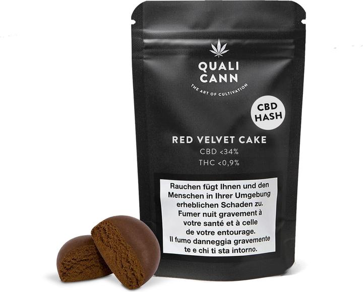 Immagine prodotto Genuine Swiss Torta Qualicann Red Velvet (Rosso Libanese) (8.90 g, Interno)