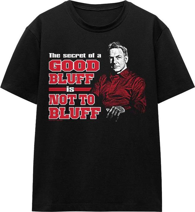 Immagine prodotto Ncis No Bluffing Maglietta Adulto Unisex (L)