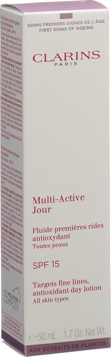 Image du produit Clarins Multi Active (50 ml, Fluide visage, SPF 15)