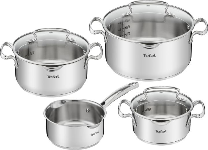 Tefal Duetto+ (24 cm, Kochtopf, Edelstahl)