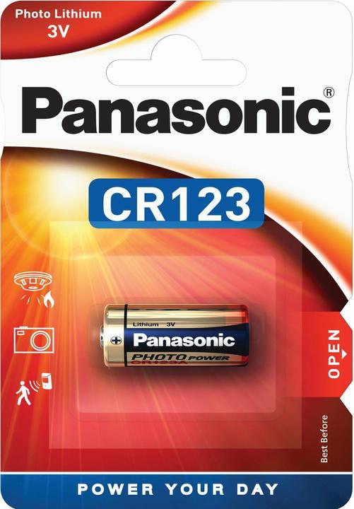 Productafbeelding Panasonic Foto Lithium (1 Pcs., CR123A, 1400 mAh)
