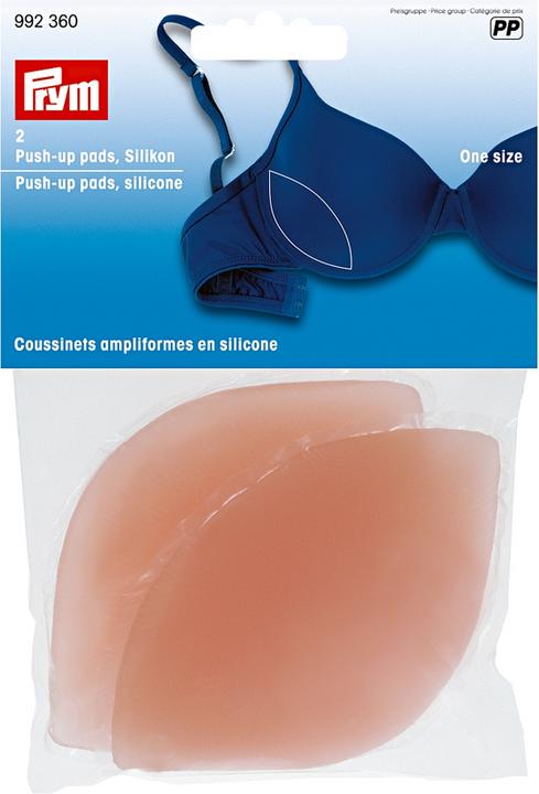 Produktbild Prym Push-up pads Silikon, haut One size, Karte 2 Stk.
