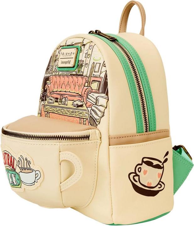 Actual product image Loungefly Friends by Mini Backpack Central Perk