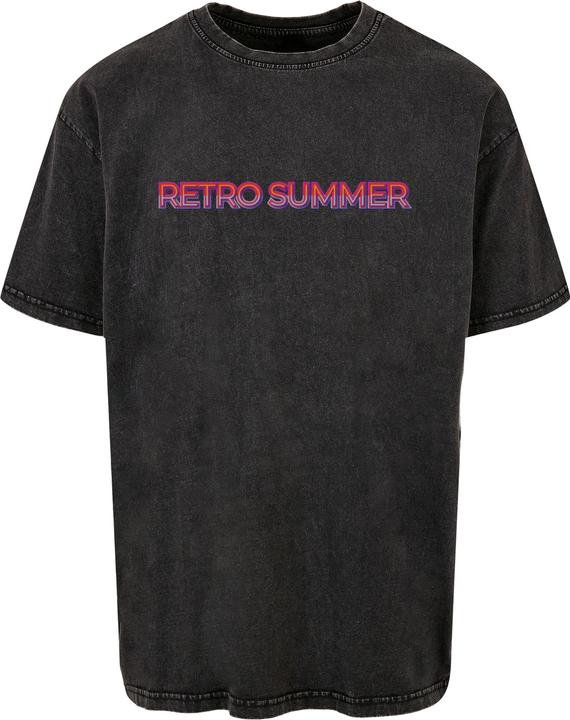 Produktbild Merchcode Summer - Retro Acid Washed Oversize Tee - 116339 (S)