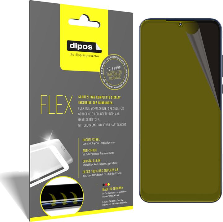 Produktbild Dipos Displayschutzfolie Full-Cover 3D (2 Stück, Motorola Moto G Play (2021))