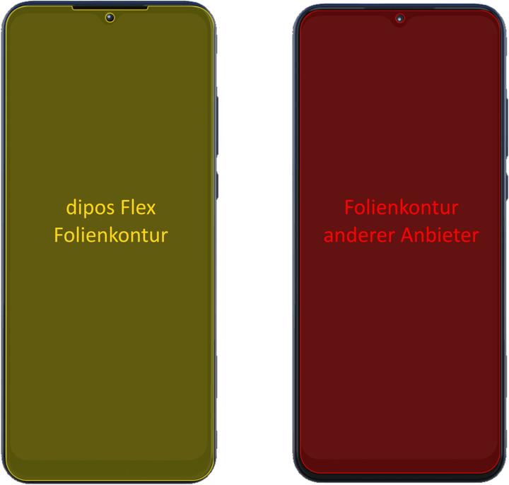Produktbild Dipos Displayschutzfolie Full-Cover 3D (2 Stück, Motorola Moto G Play (2021))