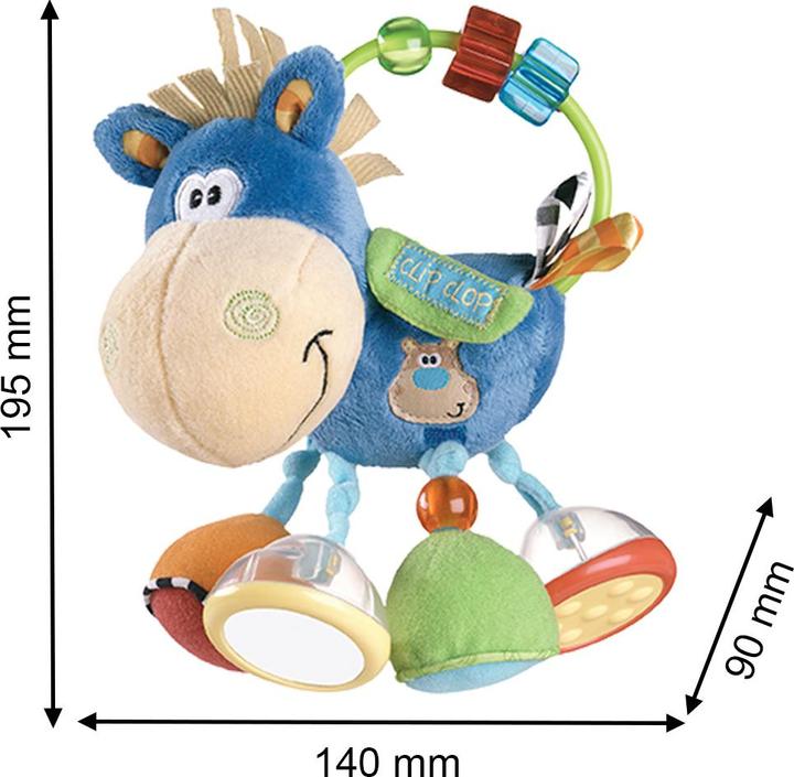 Produktbild Playgro Klipp Klapp Pferd