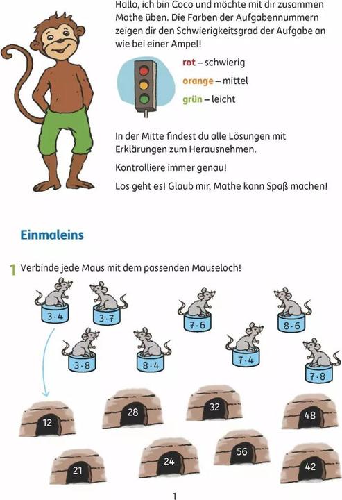 Produktbild Mathe trainieren 4. Klasse (Deutsch, Adolf Hauschka, 2021)