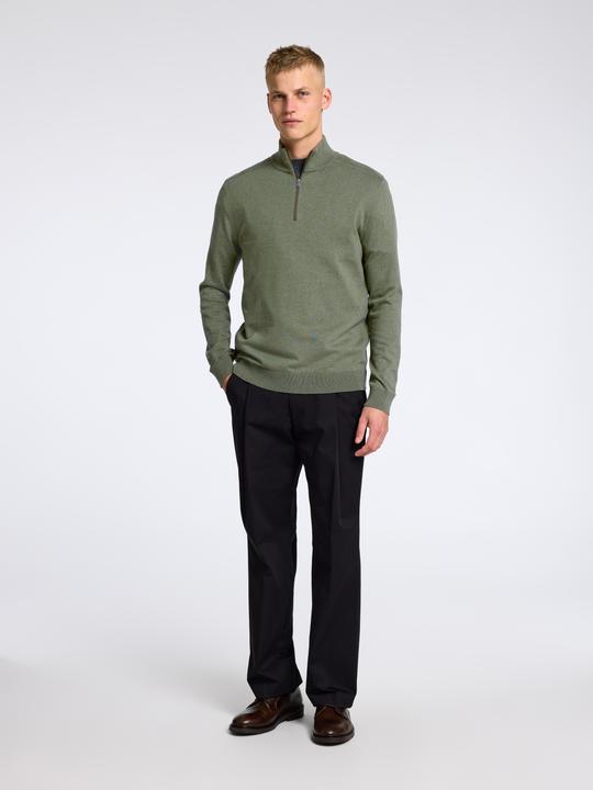 Image du produit Selected Homme Pull-over en maille mi-zip (XXL)