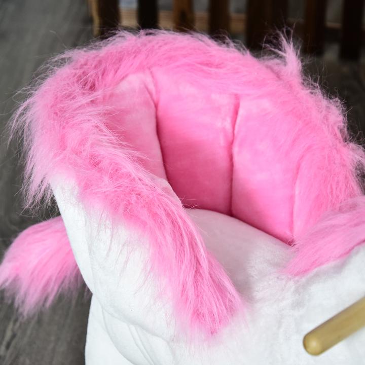 Immagine prodotto Homcom Animale a dondolo con disegno di unicorno