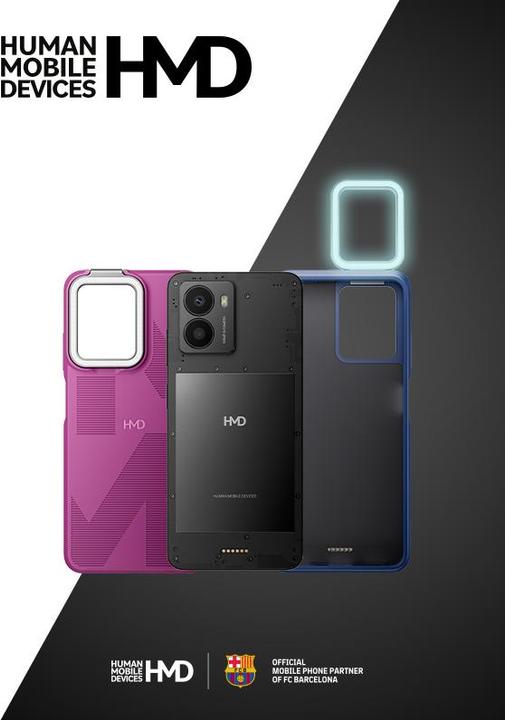 Produktbild HMD Fusion (128 GB, Black, 6.56", Hybrid Dual SIM, 108 Mpx, 5G)