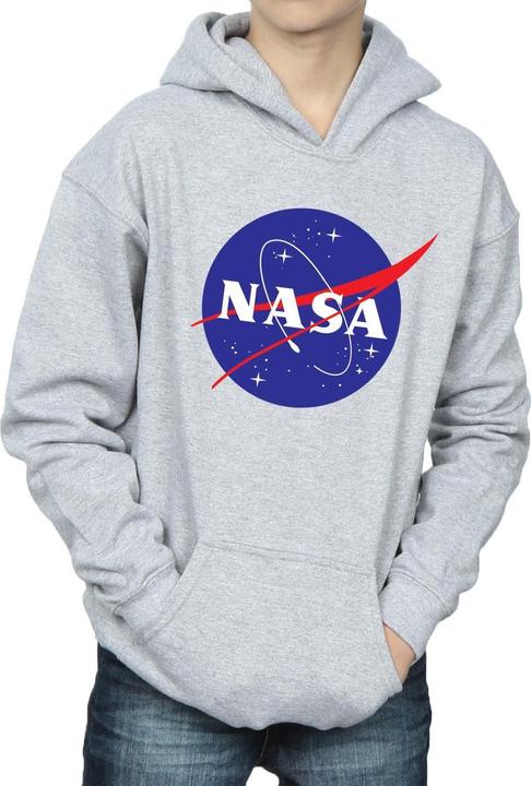 Immagine prodotto Nasa Classic Insignia Logo Felpa con Cappuccio Ragazzi (152, 158)