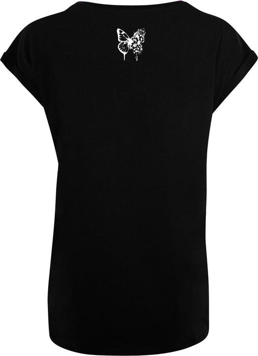Produktbild Merchcode Ladies Flowers Bloom Extended Shoulder Tee - 113661 (L)