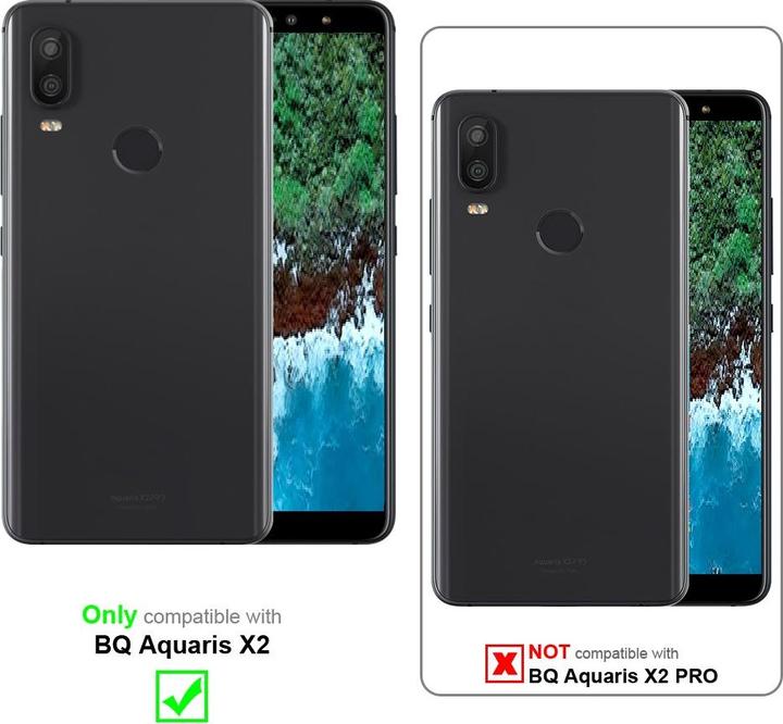 Immagine prodotto Cadorabo Custodia per BQ Aquaris X2 universale (BQ Aquaris X2)