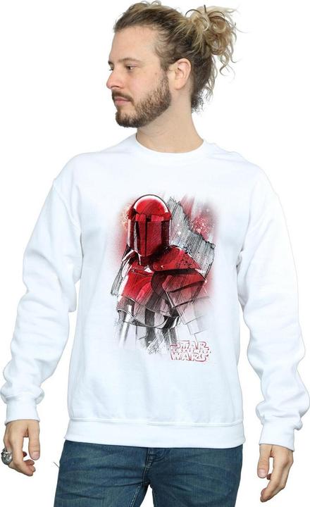 Actual product image Star Wars Mens The Last Jedi Praetorian Guard Brushed Sweatshirt (S)
