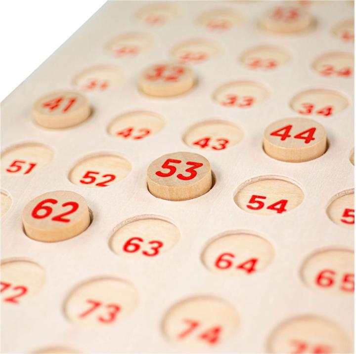 Actual product image Bigjigs Bingo game (English, German, French, Italian)