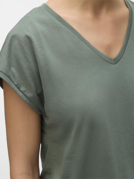 Image du produit Vero Moda Vmluna Ss V-Neck Tee Jrs Noos (L)