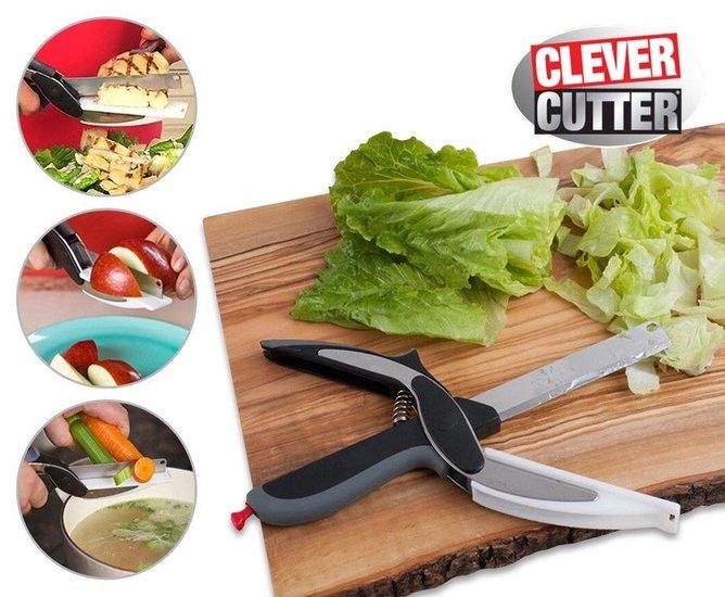 Produktbild Clever Cutter 2 in 1 food knife scissors