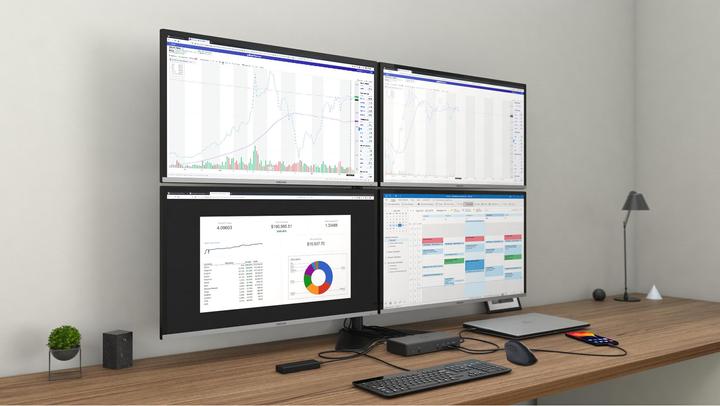 Actual product image i-tec Quattro Display (USB-C, 6 Ports)