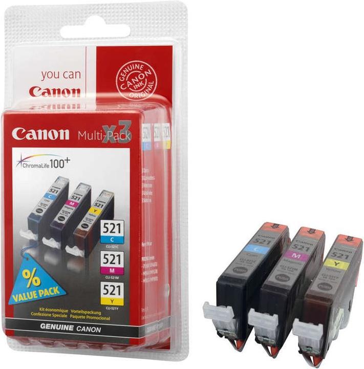 Produktbild Canon Cli-521 (M, Y, C)
