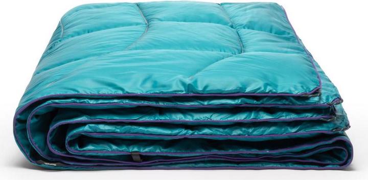 Image du produit Rumpl Couverture de voyage Nanoloft Puffy Harbor Blue (Pochette pour passeport)