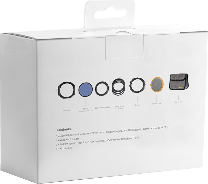 Actual product image Nisi V6 Switch Kit (Obective filter holder, 100 mm)