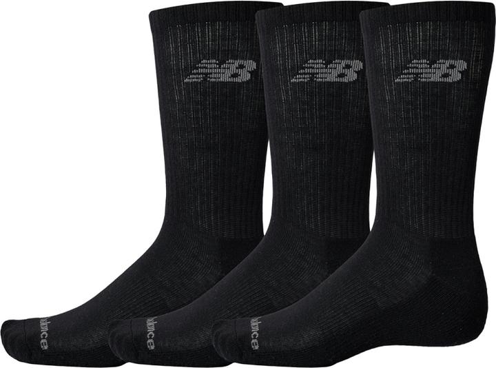 Actual product image New Balance Performance Basic Crew 3 Pack (XL)