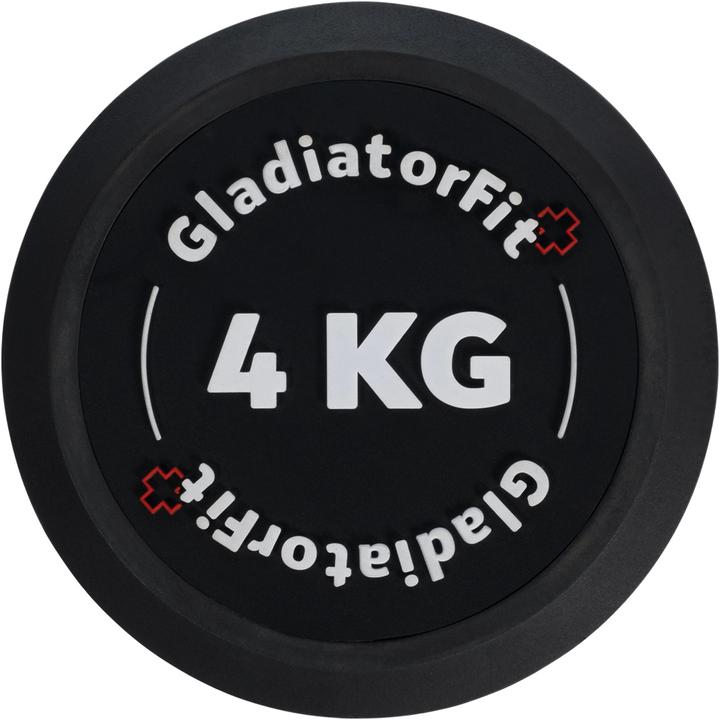 Actual product image Gladiatorfit Round dumbbells (1 x 4 kg)