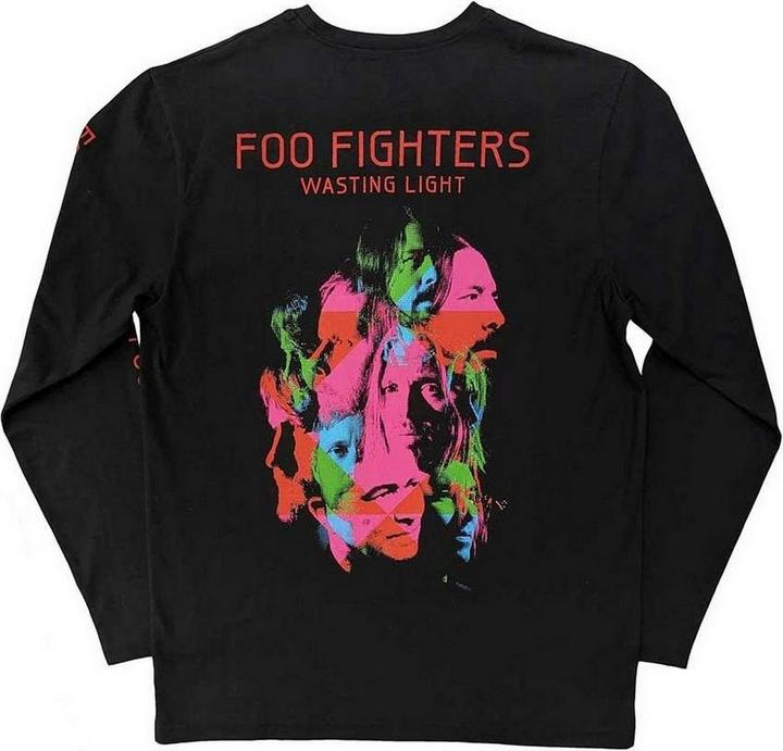Actual product image Foo Fighters Unisex Adult Wasting Light Long-Sleeved T-Shirt (XXL)