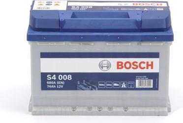 Produktbild Bosch Automotive S4 008 (12 V, 74 Ah, 680 A)