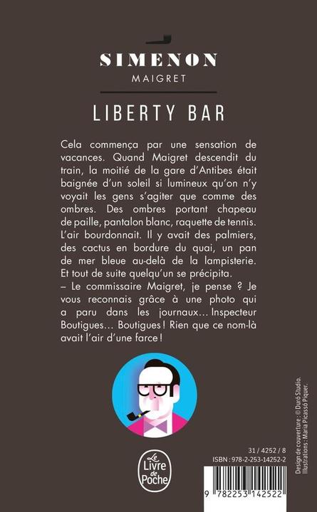 Image du produit Liberty Bar (Français, Georges Simenon, 2016)