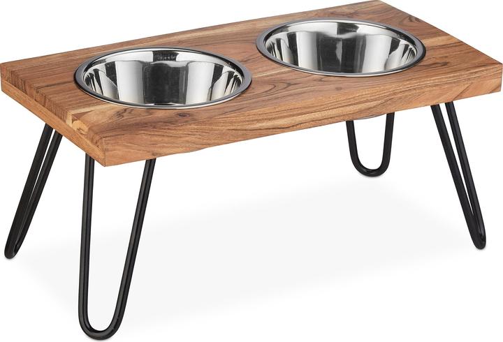 Actual product image Relaxdays Pet bowls